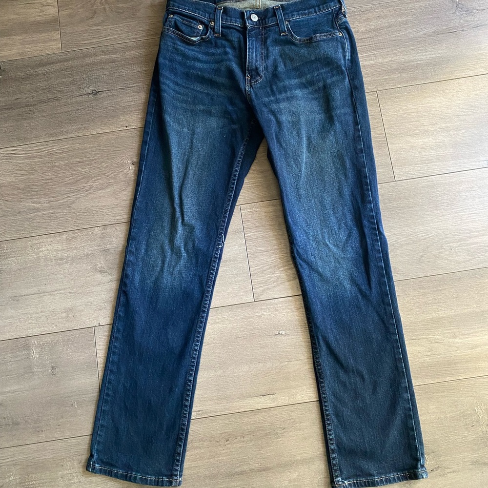 Hollister Men's Dark Wash Skinny Jeans size 30x30